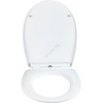 WENKO 23533100 - Тоалетна седалка с товароносимост 300/350 KG, 36, 5x45 cm, пъстроцветна/сребриста (WE0655)