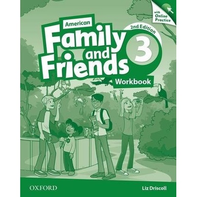 Family and Friends 3 American Second Edition Workbook with Online Practice