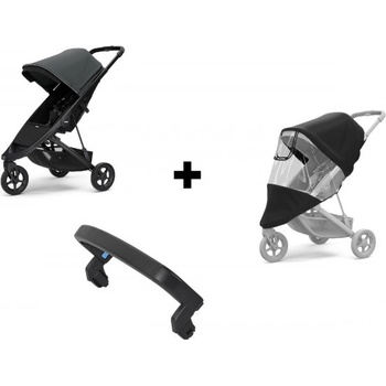 Thule Spring Black Shadow Grey 2021 + madlo + pláštěnka