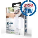 Nabíjačky pre mobilné telefóny GEMBIRD TA-UC-PDQC20-01-W