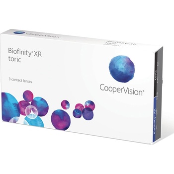 Cooper Vision Biofinity XR Toric 3 šošovky
