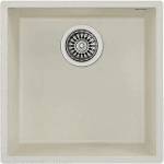 Teka Подплотова гранитна мивка за шкаф 50 см Square 40.40 TG КРЕМ (М.1028.КР) - xmall Мивка за вграждане