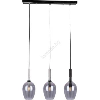 Image 1 of MILAGRO Пендел LUGANO 3xE14/40W/230V сив (MI2095)