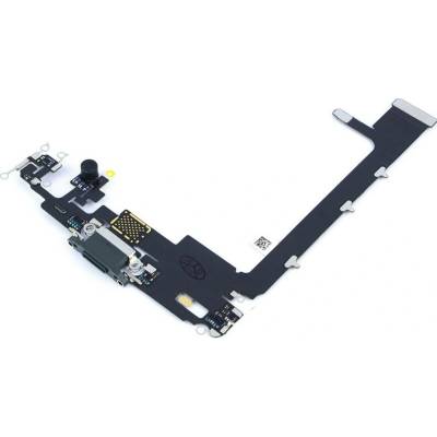 Flex iPhone 11 PRO nabíjecí konektor (bez IC) black