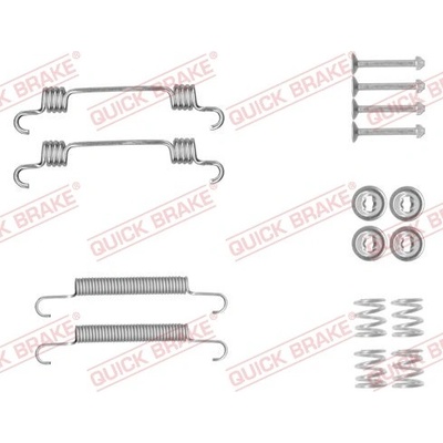 QUICK BRAKE Sada prislusenstvi, parkovaci brzdove celisti 105-0887
