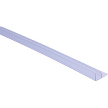 Plastové těsnění na sklo 10mm, L-2200mm