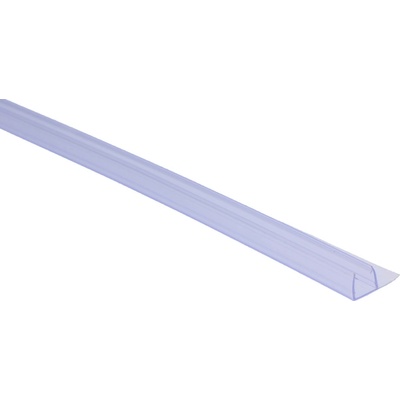 Plastové těsnění na sklo 10mm, L-2200mm