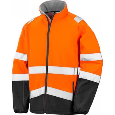 Result Safety Softshell oranžová-čierna