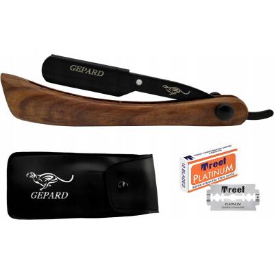 Gepard Wood Teflon Holící břitva pro holení