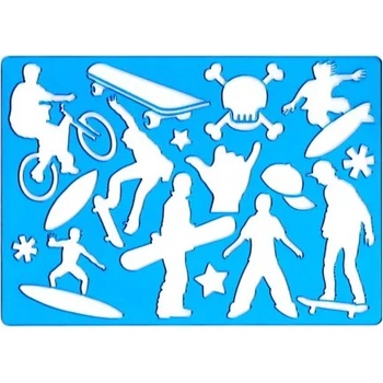 Image 1 of KOH-I-NOOR Шаблон Скейтборд Koh-I-Noor