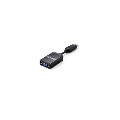 Equip 133435 адаптер за видео кабел 0, 15 м DisplayPort VGA Черен (133435)