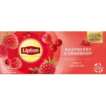Lipton Raspberry with Cranberry 20 sáčkov