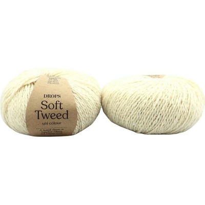 Drops Soft Tweed 01 smetanová