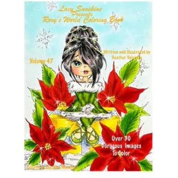 Lacy Sunshine Presents Rory's World Coloring Book: Fantasy Fairy Rory Sweet Urchin Magical World | Heather Valentin