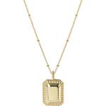 Silenti Jewelry Сребърно колие "Златна Плоча
