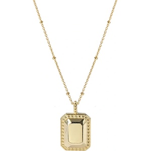 Silenti Jewelry Сребърно колие "Златна Плоча