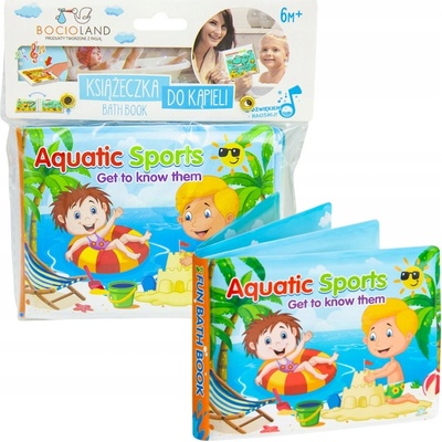 BocioLand Moja prvá knižka s pískatkem Vodní Sporty