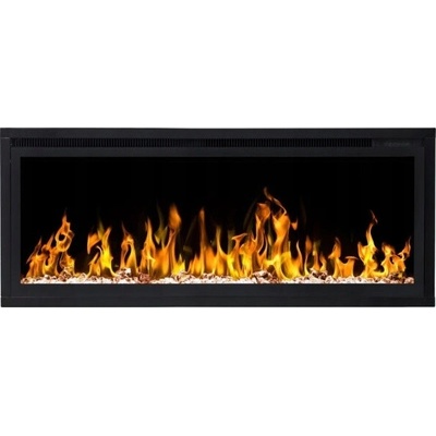Aflamo Vstavaný krb 1500 W čierny