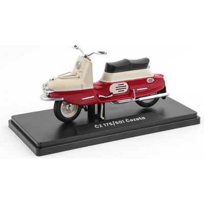 Abrex ČZ 175/501 1958 Tmavočervená/svetlosivá 1:18