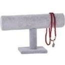 APT AG545C stojan na náramky semišový šedý