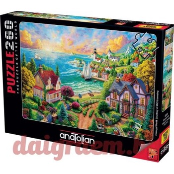 Anatolian Пъзел anatolian 3343 - 260 части - Село край морето (p3343)
