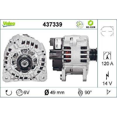 Generátor VALEO 437339