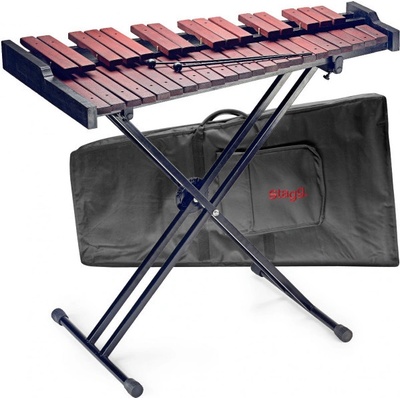 Xylofon Stagg Stagg XYLO-SET 37 xylofon se stojanem a pouzdrem 37 kamenů – Zboží Dáma Xylofon Stagg Stagg XYLO-SET 37 xylofon se stojanem a pouzdrem 37 kamenů – Zboží Dáma