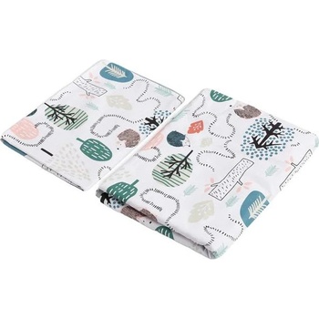 Sensillo Бебешки спален комплект от 2 части Sensillo - Таралежи, 100 x 135 cm (SILLO-437940)