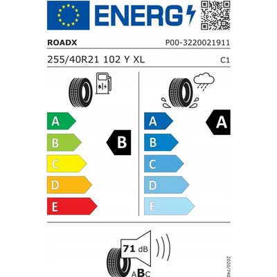 Roadx RX Quest Sport 255/40 R21 102Y