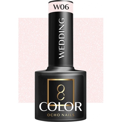OCHO NAILS Hybridný lak na nechty svadobný W06 -5 g