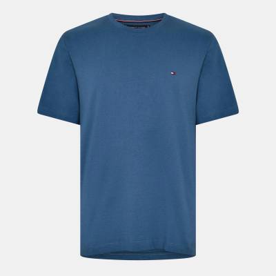 Tommy Hilfiger Тениска Tommy Hilfiger Short-sleeved T-shirt - Aegean Sea DBZ