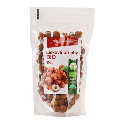 Zdravý den Lieskové orechy BIO 150 g
