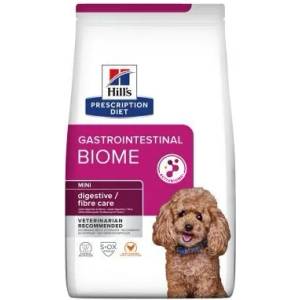 Hill's Hills Prescription Diet Gastrointestinal Biome - за кучета от дребни породи с храносмилателни разстройства, запек, колит 1kg