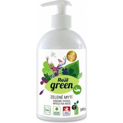 Real Green Clean 2v1 nádobí a ruce 500 g