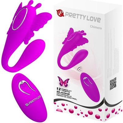 Pretty Love Chimera Couple Vibrator with Remote Control