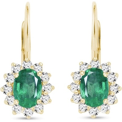 Klenota se smaragdy a diamanty k0206023