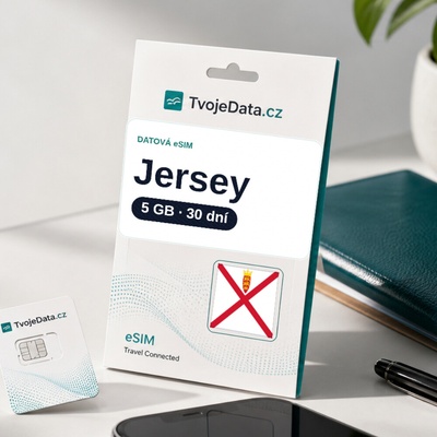 eSIM Jersey 5 GB / 29 dní