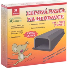 Lepová pasca na hlodavce plastový tunel 15 2 x 9 2 x 3 5 cm