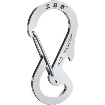 Sanrenmu Ключодържател карабинер от неръждаема стомана SK042Е (d-32-128-4785)