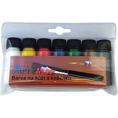 ARTEMISS Sada barev na kůží a koženku 7x12 g METAL