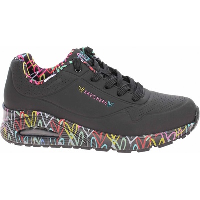 Skechers tenisky Uno Loving Love černá