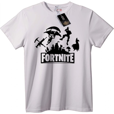 NOONEBRAND Тениска Fortnite Игра - XS, Black