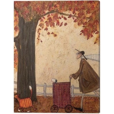 Obraz na plátne Sam Toft - Following hte Pumpkin, 2 - 40×50 cm