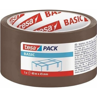 tesa Balicí páska "pack Basic", hnědá, 45 mm x 40 m
