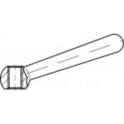 TOOLCRAFT kužeľový úchyt TO-9978075 5 ks
