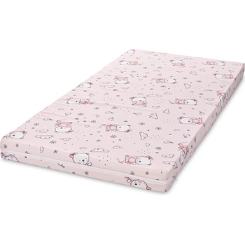 Lorelli Детски матрак Lorelli - Classic, 70 х 140 cm, розово мече балерина (10160085101)