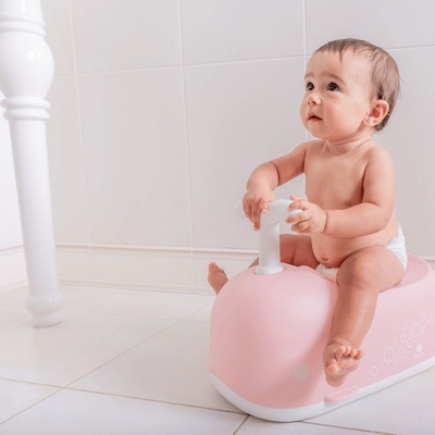 KikkaBoo Nočník veľryba Pink