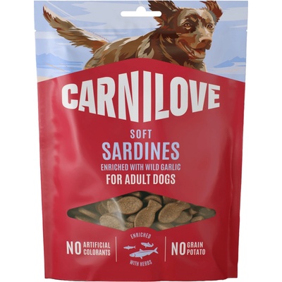 CARNILOVE Soft pre dospelých psov sardinky s divým cesnakom 200 g