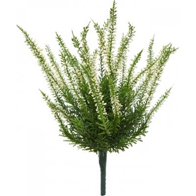 MF Umělá rostlina ERICA - vřes (30cm) - bílá