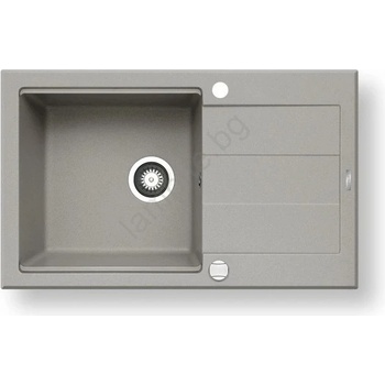 Pyramis 70083801 - Кухненска мивка SPARTA PLUS LUX 78x48 см гранит/сива (PY0026)